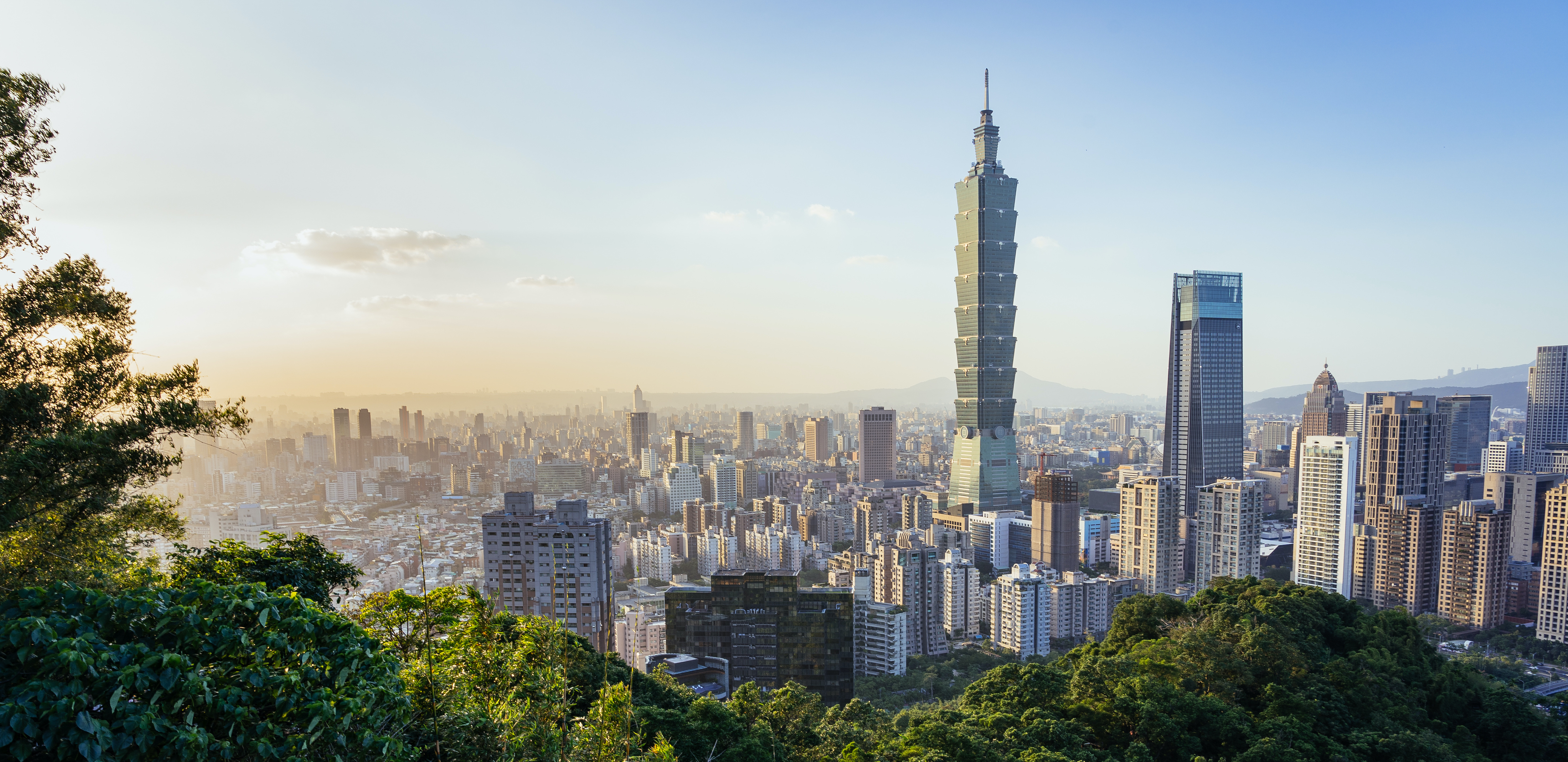 Taipei skyline