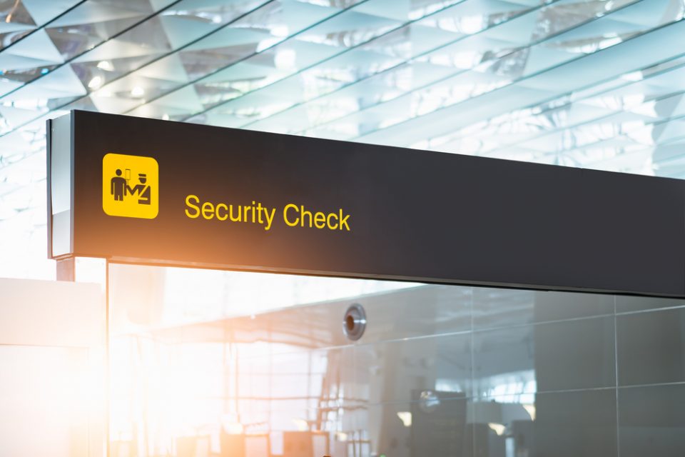 skipping airport security lines
