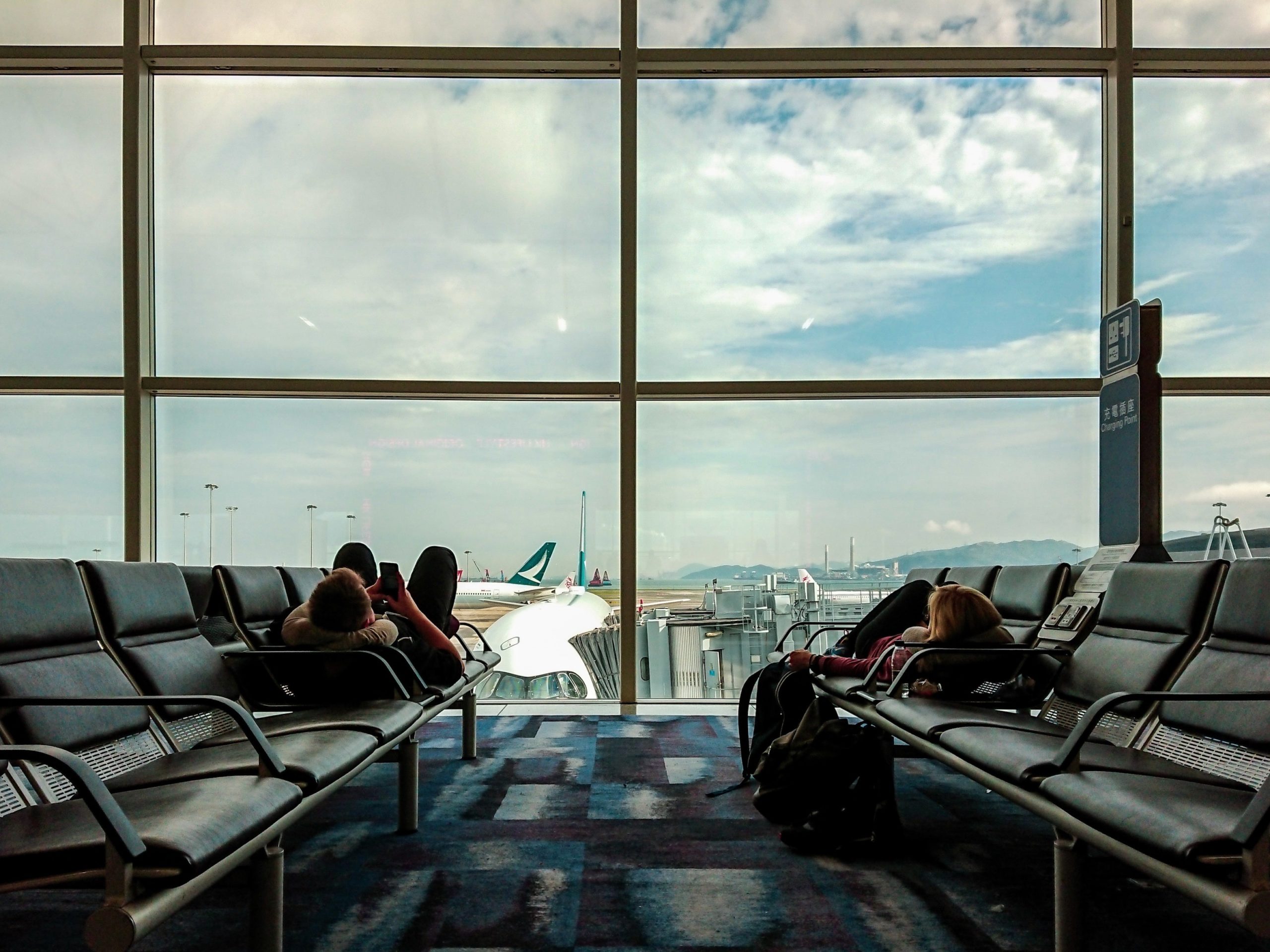 stuck at the airport