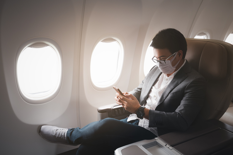 global business travelers